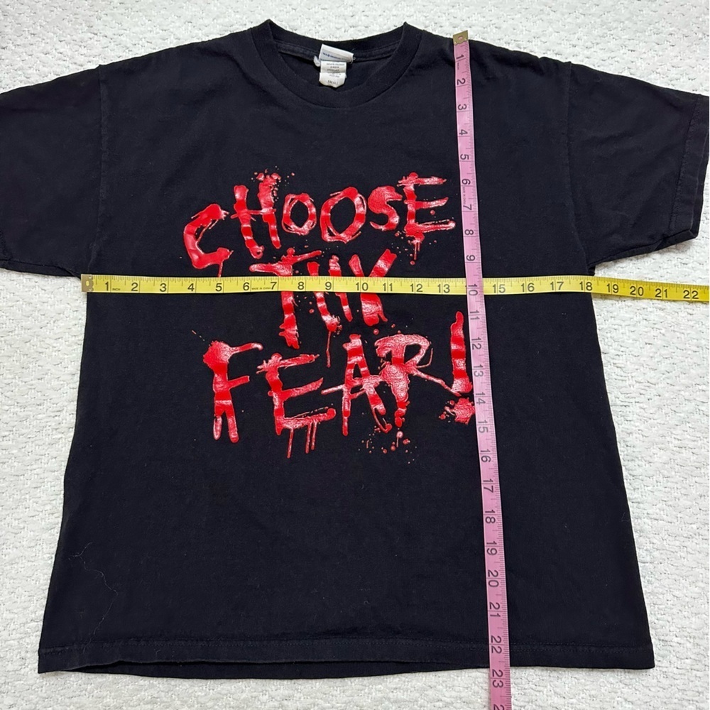 Vintage 2007 Universal Halloween Horror Nights Choose Thy Fear T-Shirt Size S - Picture 6 of 11